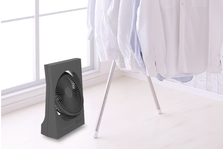 F003 充電式扇風機スクエアファンリチウム | HIKARI TERRACE（ヒカリ